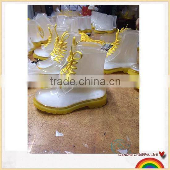 Kids jelly PVC rain boots