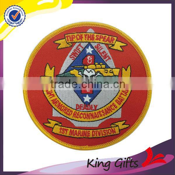 Production factory direct sale CS038A0107-C new style and new design embroidery patch