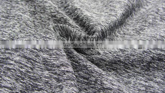 nylon terylene co-mingled yarn polyester interlock fabric