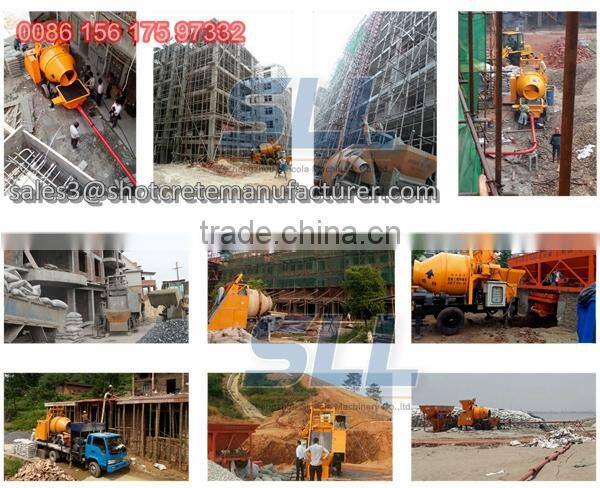 CSC5168 BE 4*2 6CBM small concrete mixer truck with pump made in china concrete mixer truck