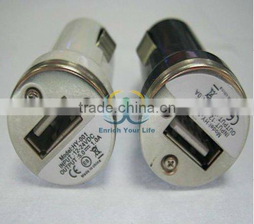 Hight Quality USB Bullet Car Charger