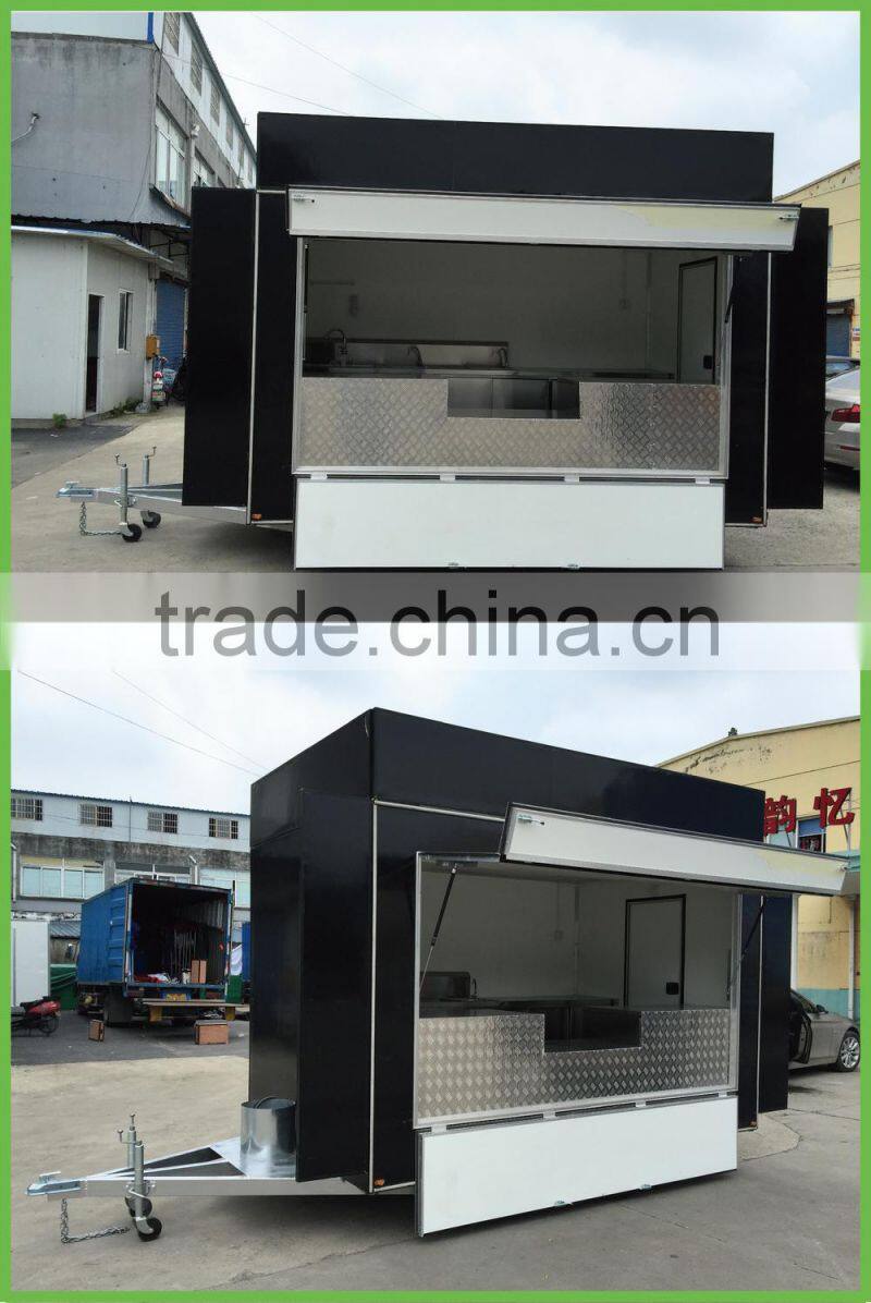 FV-55 trailer fast food food van trailer electric food tricycle