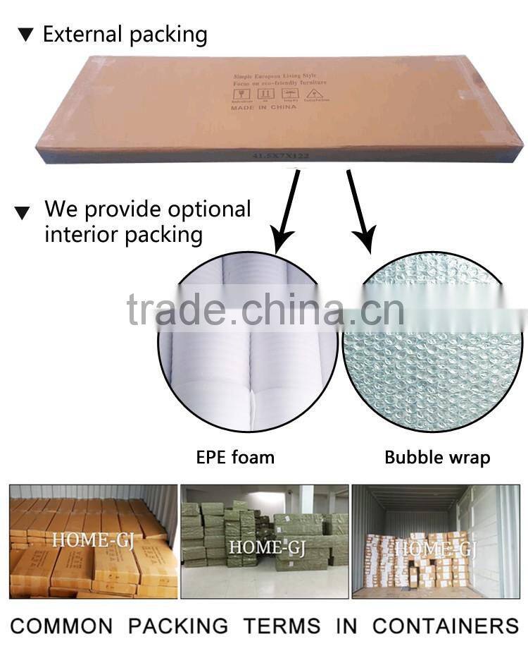 GJ-YJ12040 Modern life furniture waterproof bookcase storage shelf white book shelf