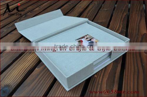 8x10 Fabric Linen Photo Book Album Packaging Box