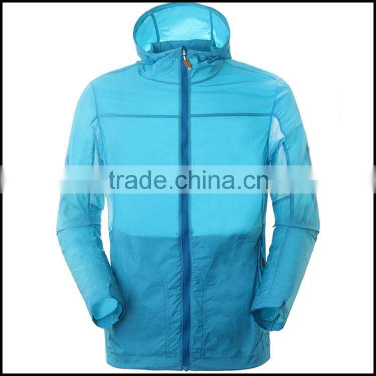 2015 Hot sale new design Breathable Windbreaker Cycling Running Jacket