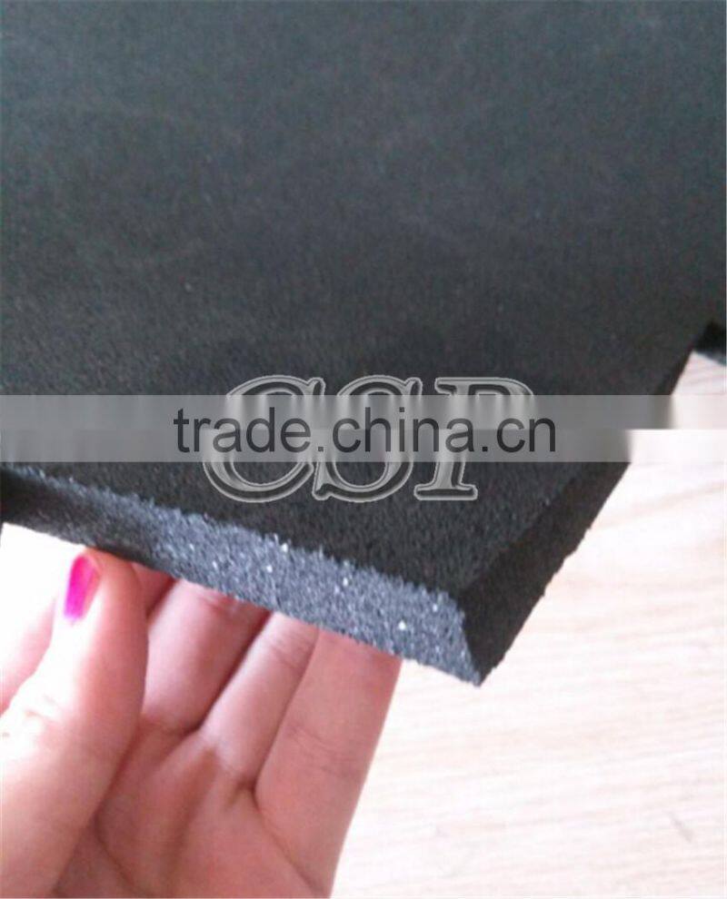 HOT SALES !!! Qingdao CSP black color cheap rubber sheet floor mat