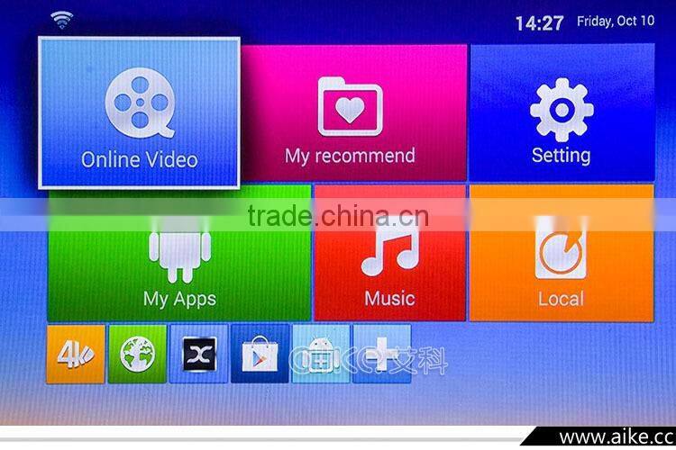 2016 new Android TV Box V8 Plus Amlogic S812 Quad core A9r4 2GHz WiFi Kodi 4K Smart set TV Box 8GB XBMC US plug