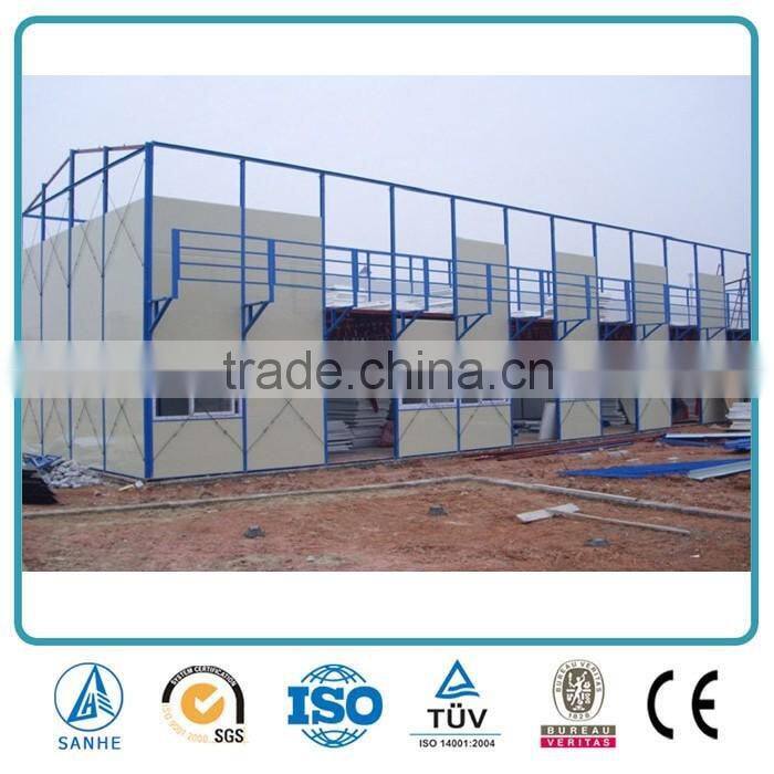 Light steel frame prefab house building