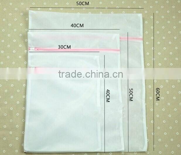 YIWU RODA 100% polyester mesh square white washing bag