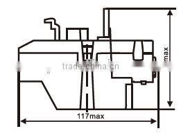 Auto relay/Thermal overload relay/power relay FDR2-36