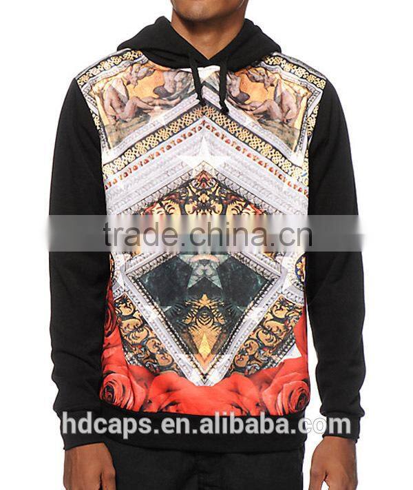 Custom print men heavy blank hoodies sweatshirts