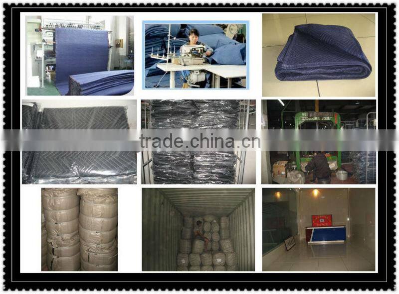 zig-zag cotton moving blankets