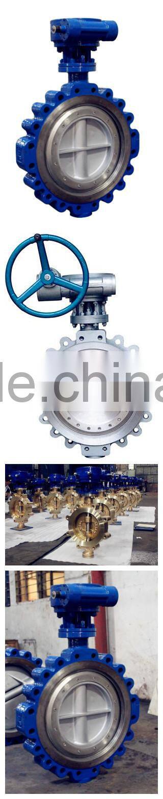 China OEM Manufacturer Custom 6 Inch Butterfly Valve with pneumatic actuators triple eccentric butterfly valve