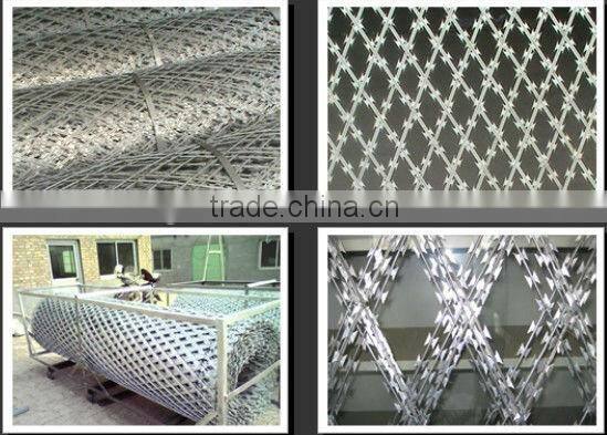 Concertina razor wires, Razor wire, BTO-22 razor barbed wire (High quality)