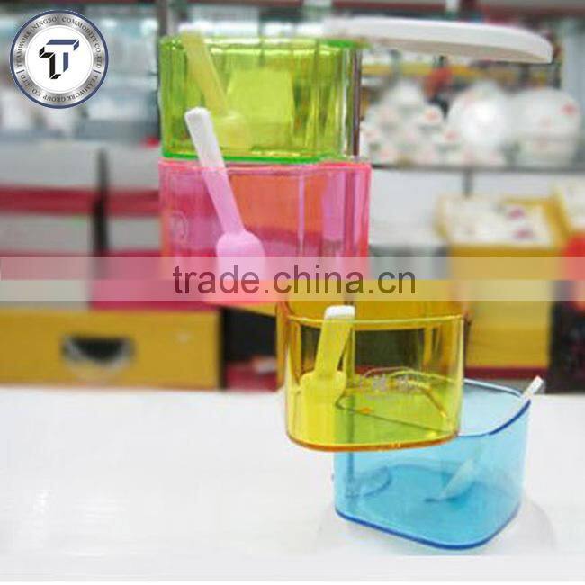 Revolving Condiment dispenser for kitchen seasoning bottle