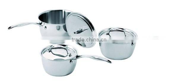 AH3589 7PCS 3-PLY STAINLESS STEEL COOKWARE SET