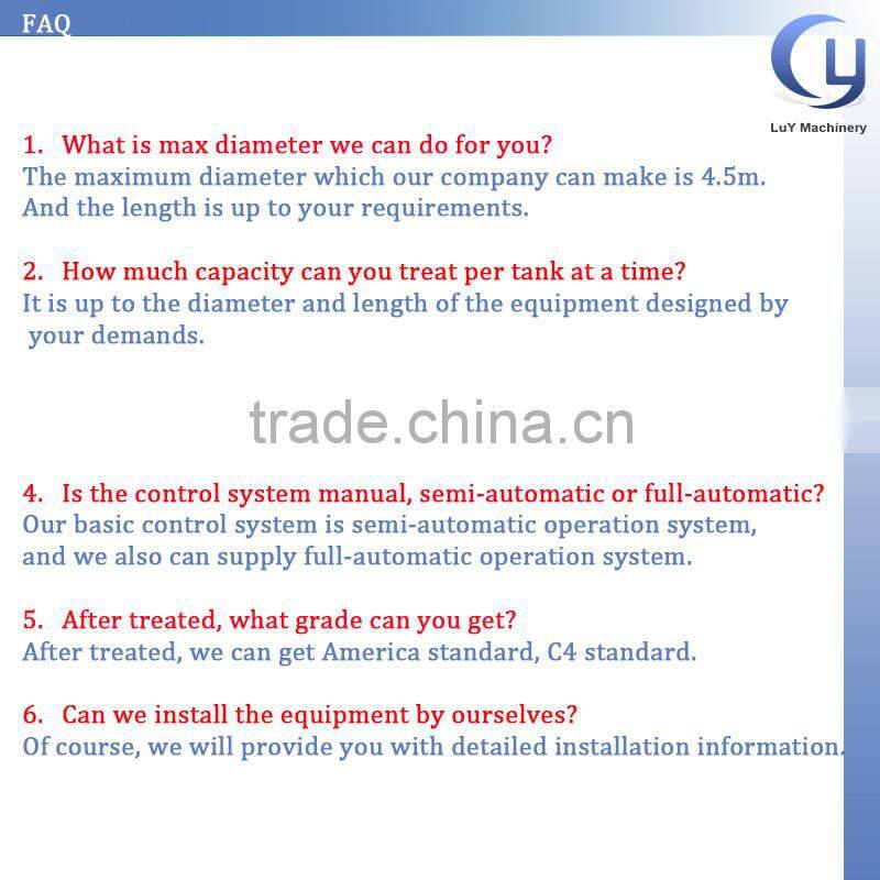 1800*14000 automatic control beech sleepers for raillway with creosote treatment equipment