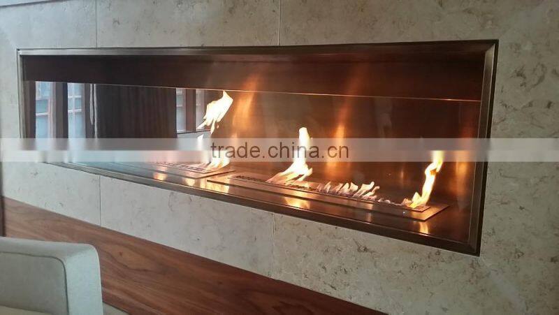 China 800X250X235mm intelligent bioethanol fireplace