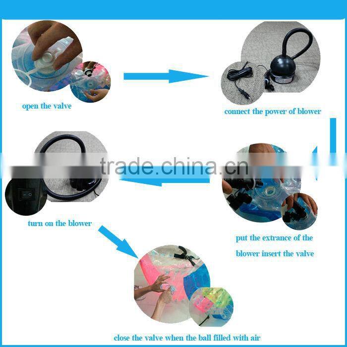 Hot!!HI Best Selling PVC soccer zorb ball,giant human bubble ball,human sized soccer bubble ball