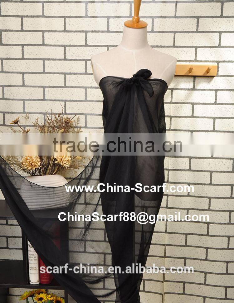 Sexy beautiful beach scarf