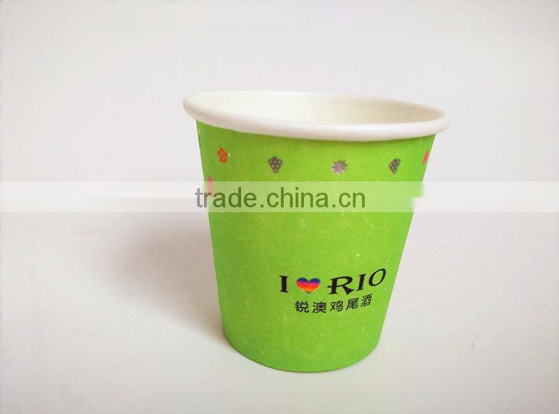 disposable tasting paper cup custom design competitive price and excellent quality