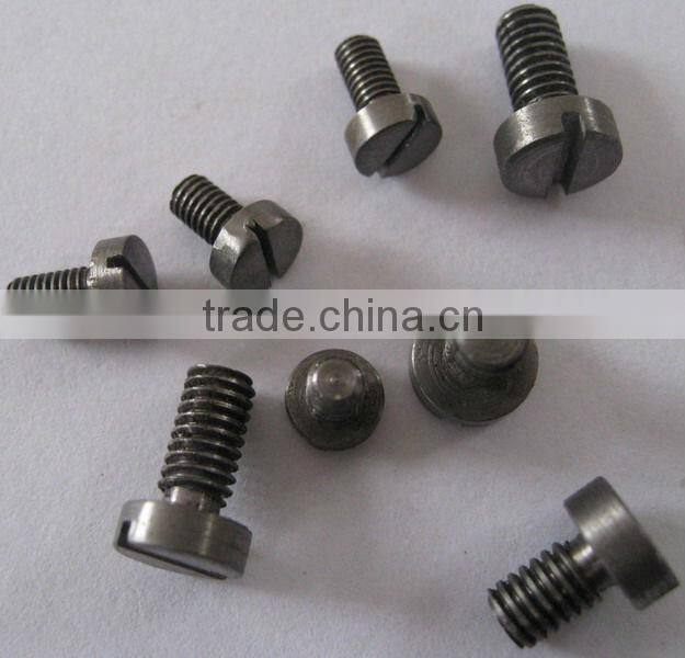 special DIN 933/934 zirconium hexagon flange bolts for Radar