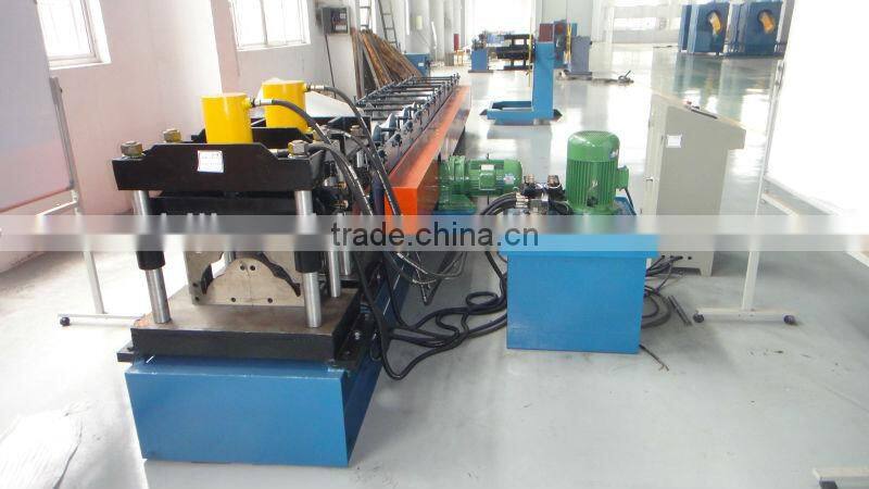 Roof ridge cap roll forming machine