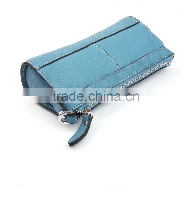 Newest fashionable high quality eco beauty pu leather cosmetic bag GW763