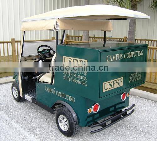 Runabout UTV With Customizable Van Box Electric utility van vehicle