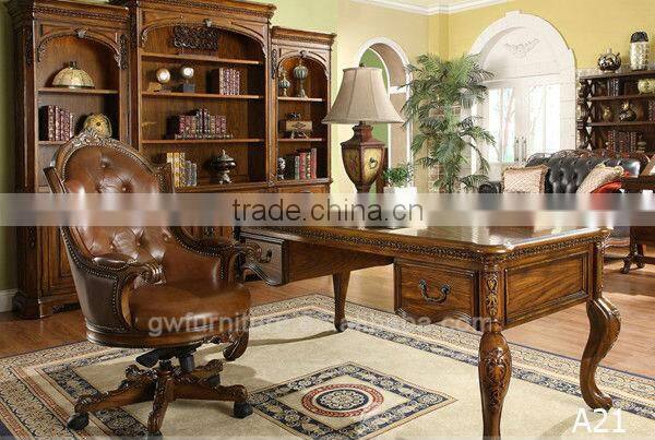 antique corner bookcase