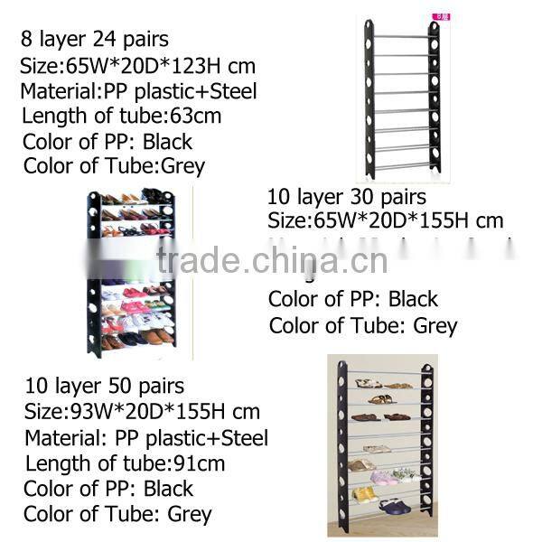 made in china 30 pairs folding Shoe rack with cover