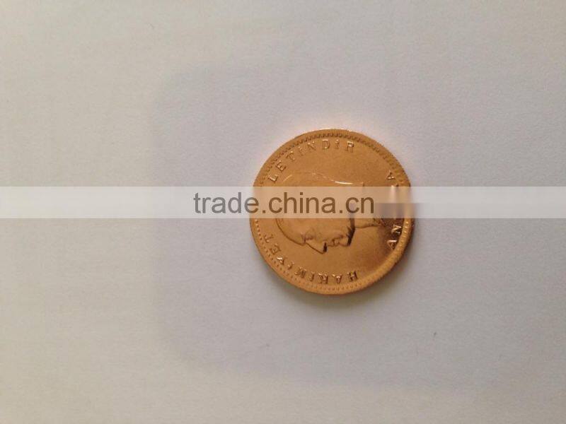 1923 Turkey Gold 100 Kurush Ataturk