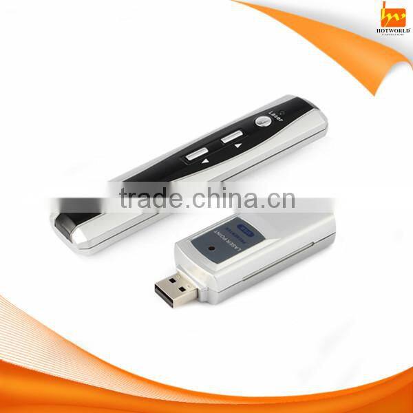 650nm 15m small plastic laser pointer with USB pen drive