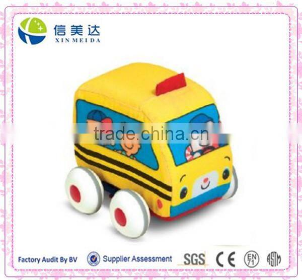 Soft vehicle set toys for babies and toddlers