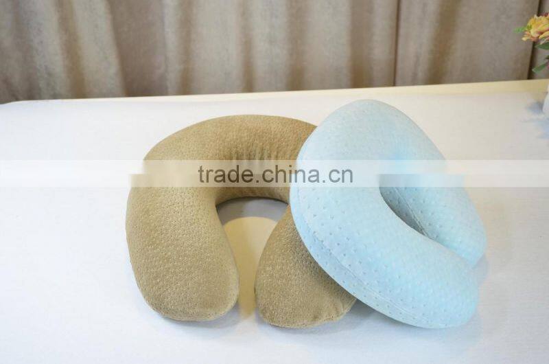 2016 New Design travel U-shape Neck Massage Pillow for neck pain