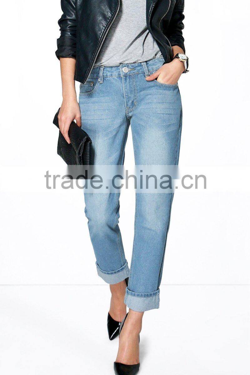 ladies cotton jeans designs custom jeans wholesale jeans pant design(JXA029)