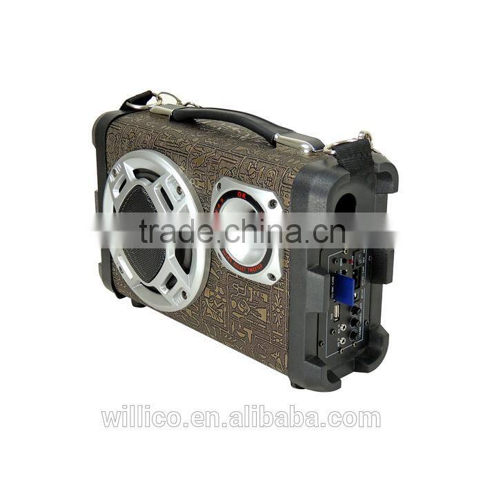 2016 hot sale portable mini speaker with handle