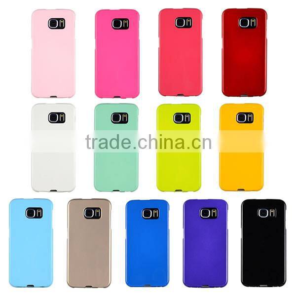 C&T Glossy Glitter Shiny Jelly Anti-shock Cheap Phone Cases For Samsung Galaxy S6