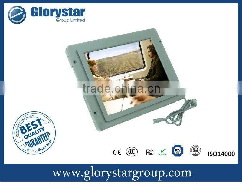10" Station announcement lcd tv display