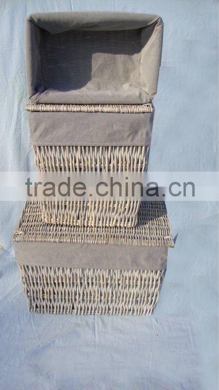 2012 Hotest selling Natural Color Storage rattan basket