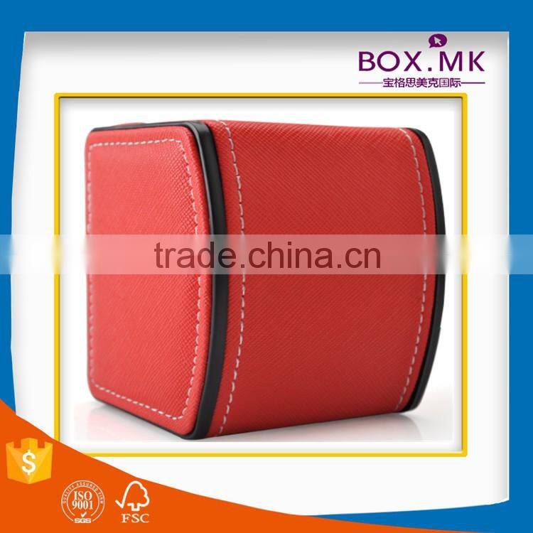 2016 Fashion Design Hot Sale Good Quality Newest Leather Red Packaging Watch