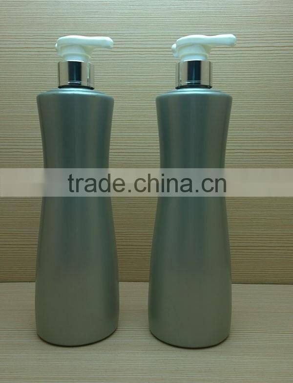 500ml 16oz Screen Printing Surface Handling and Cosmetics Usage plastic bottle with airless pump