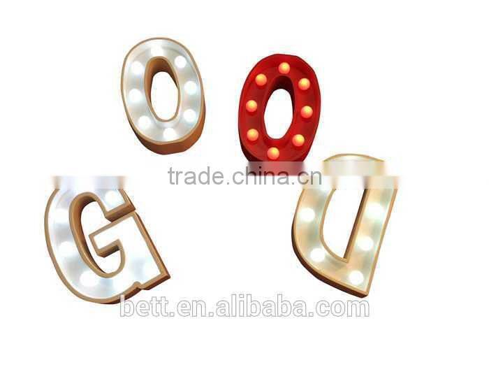 direct manufacture of cursive letter light led neon light up letters battery letter light