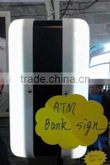 Factory direct sell: outdoor acrylic ATM light box