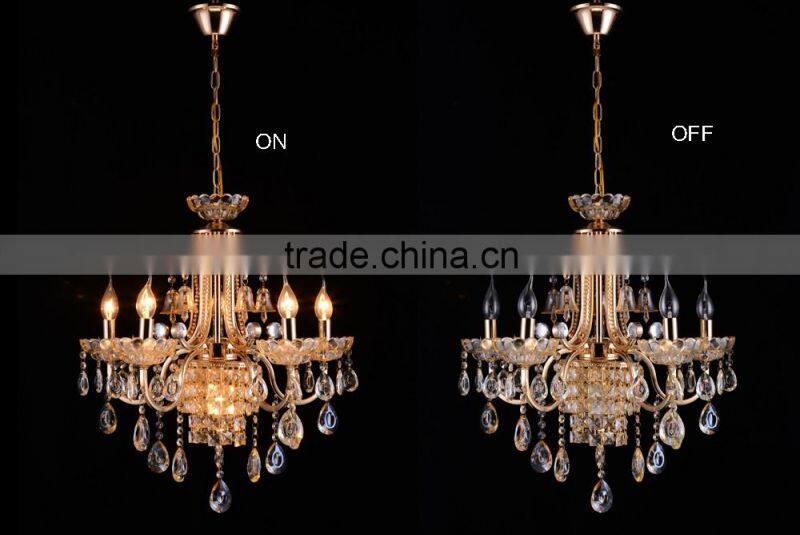Contemporary Best Selling Super Large 9 Lights Crystal Chandelier Light for Lobby