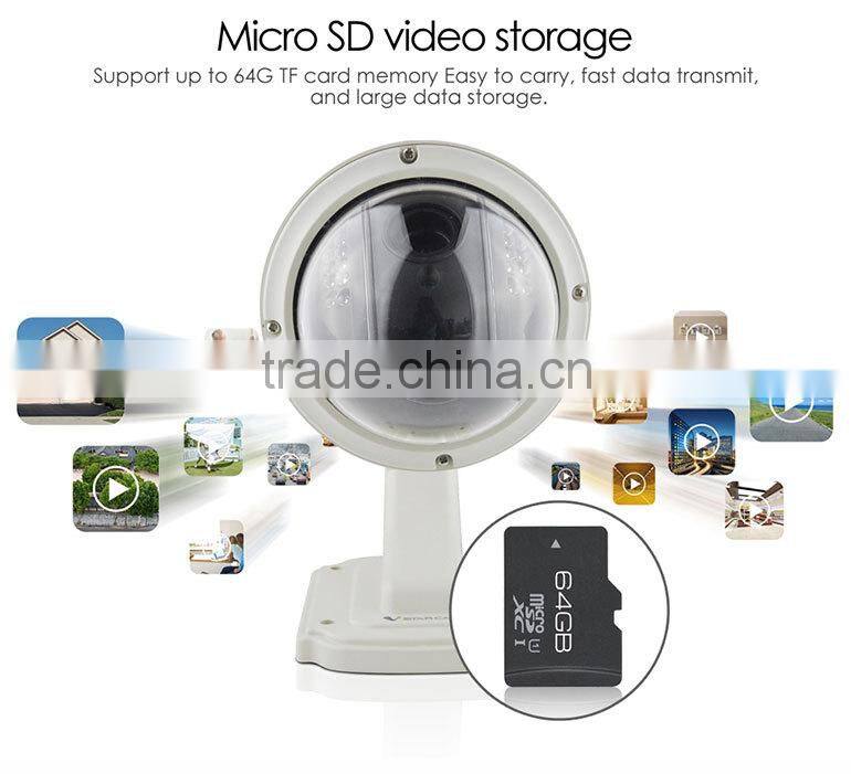 Trade Assurance Supplier ONVIF Waterproof pan tilt 4 optical Zoom cmos dome waterproof security cctv camera