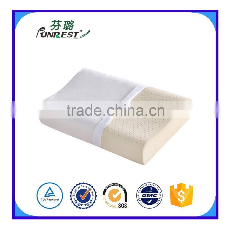 High quality latex foam contour pillow