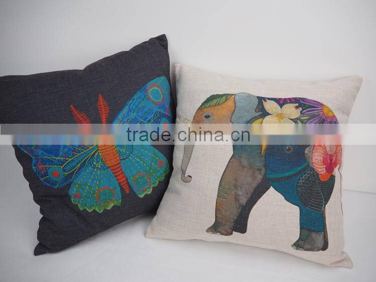 Perfect animal Throw Pillow ,Better Homes and car Decorative Pillow, Colorful printing cushion