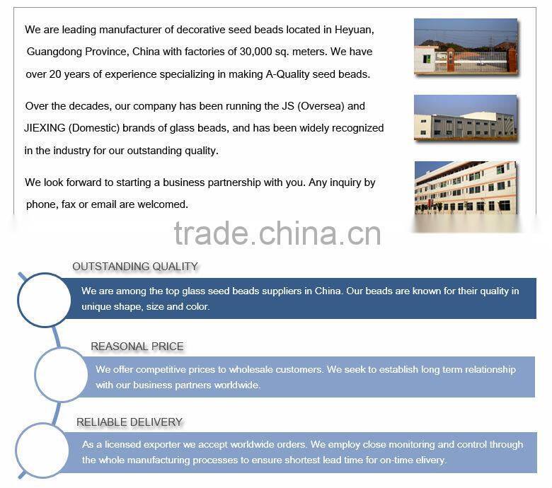 High Quality Fashion JS Glass Seed Beads - 46112# Dark Yellow Pearl Rocailles Beads For Garment & Jewelry