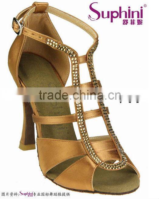 Rhinestone Salsa Dance Shoes